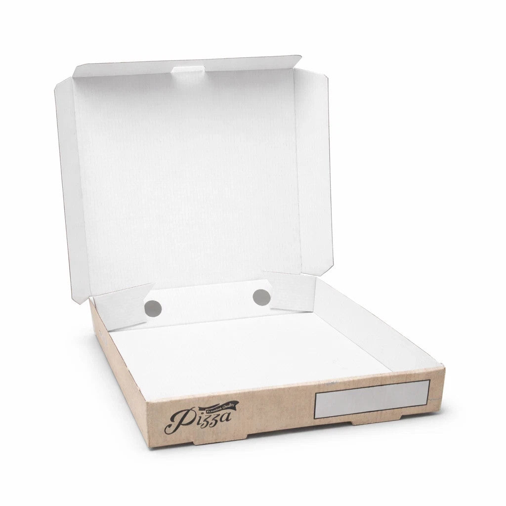 Pizza Boxes Takeaway Pizza Cake Strong Quality Postal Boxes 9'' 25Pc Unbranded