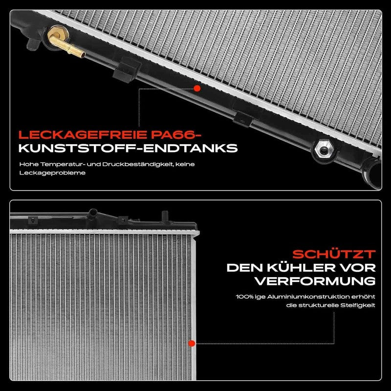 Engine Radiator Cooling For Cadillac CTS 3.2 Petrol 8012565 19259455 Does not apply