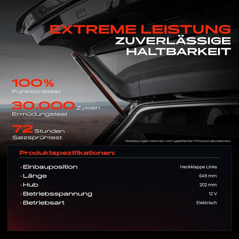 Electric Tailgate Gas Strut Rear Left For Cupra Formentor 2020-2023 5FF827851C Does not apply