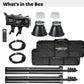 LED Video Light Kit 70W Studio Softbox Photography Lighting Stand SL60II-D Does not apply