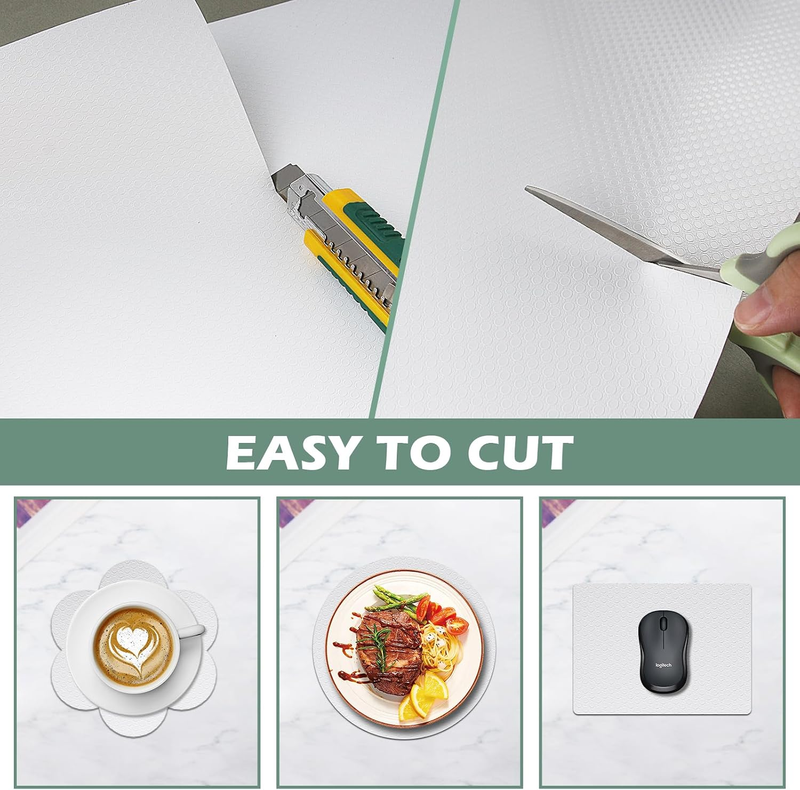 Non Slip Shelf Liner Waterproof Drawer Mat Kitchen Cabinet Fridge Protector Roll Does not apply