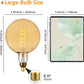 G200 Oversized LED Bulb E27 8W 450Lm 2200K Dimmable Vintage Globe Warm Light