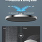 Rainfall Shower Head 10 Inch Chrome Self Cleaning Adjustable Bathroom G1/2
