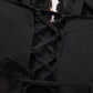 V Neck Swimsuit Women One Piece Mesh Swimwear Tummy Control Crisscross Back L