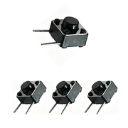 6x6x5mm Tactile Push Button Switch 2 Pin DIP SPST Momentary PCB 20Pc Pack Boards