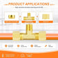Brass Compression Tee 12mm Tube Fitting Connector Air Fuel Gas Oil Plumbing
