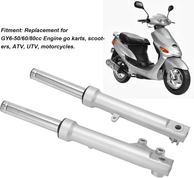 Front Shock Absorbers 2PCS GY6 50 60 80cc Go Kart ATV UTV Motorcycle Suspension