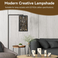 Metal Tree Shadow Lamp Shade Hollow Carved E27 E26 Decorative Table Light Cover
