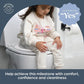 Potty Training Toilet Seat Toddler Non Slip Soft Comfortable Travel Lightweight