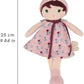 Baby Fabric Doll Leonie 25cm Soft Rag Doll Corduroy Dress Newborn Gift Kaloo