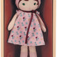 Baby Fabric Doll Leonie 25cm Soft Rag Doll Corduroy Dress Newborn Gift Kaloo