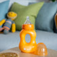 Tommee Tippee Essential Easy Grip Bottle 240ml Baby Feeding Cup 3M Orange