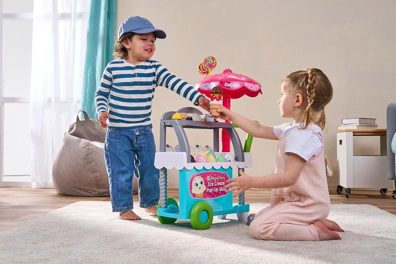 Scoop Learn Ice Cream Shop Toy 53 Pieces Pretend Play Educational Toy 3+