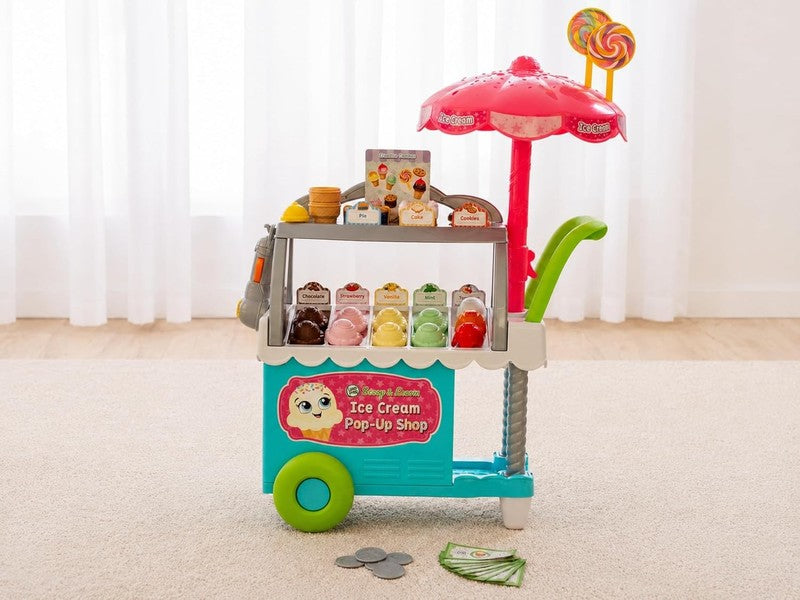 Scoop Learn Ice Cream Shop Toy 53 Pieces Pretend Play Educational Toy 3+