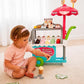 Scoop Learn Ice Cream Shop Toy 53 Pieces Pretend Play Educational Toy 3+