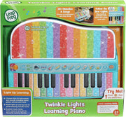 LeapFrog Twinkle Lights Piano 25 Key Musical Toy Light Up Keyboard Ages 2+