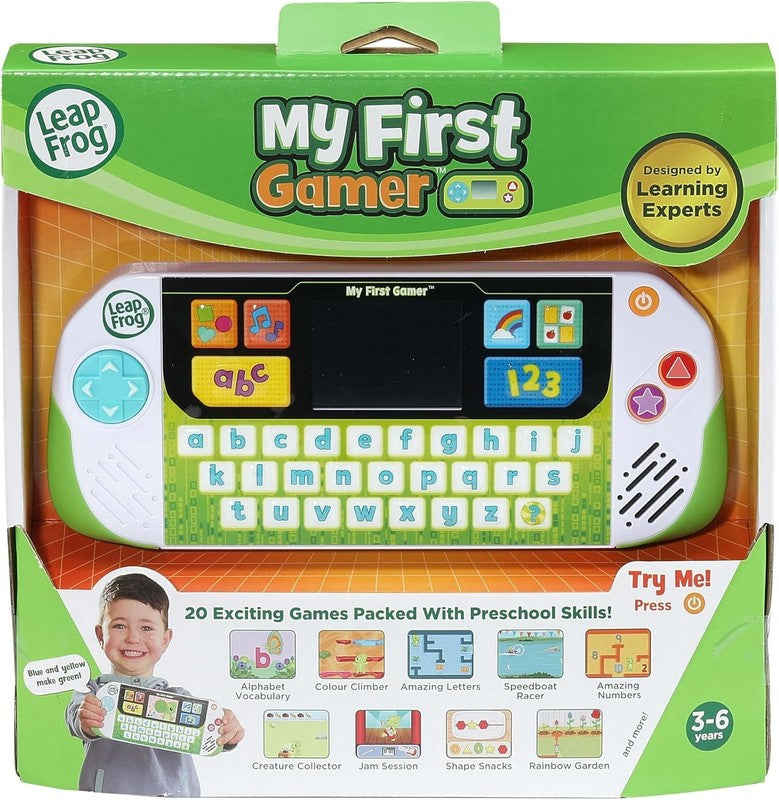 LeapFrog My First Gamer Educational Game Console Preschool Learning Toy 3+