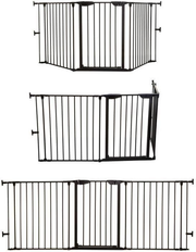 Newport Adapta Child Safety Gate 85.5-200cm Wide Black