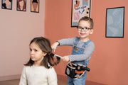 Smoby Kids Hairdressing Set Toy Hair Dryer Stylist Belt 8 Accessories Age 3+