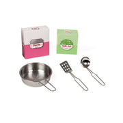 Wooden Toy Kitchen Janod Macaron Pink Cooker Oven Sink Clock Five Accessories 3+