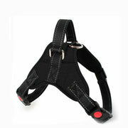 XL Dog Harness Reflective Adjustable Padded Vest Large Dogs Walking Black Red