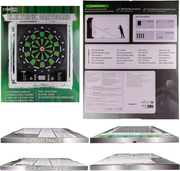 Electronic Dartboard LCD Display 34 Games 8 Players Soft Tip Darts Voice Scoring