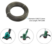 4Pc Strimmer Line Spools 1.6mm 24m Grass Trimmer Replacement ART 23 26 Combitrim