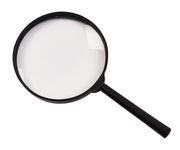 Magnifying Glass Handheld X3 Large Magnifier Glass Lens 4'' Diameter Hobby 100mm