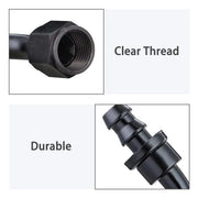 Oil Fuel Line Female Hose Fitting Aluminium Alloy Braided Pipe Connector Adapter