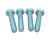 M12 Hex Bolts 35mm Stainless Steel Hexagon Head Metric Hardware Pack Of 4 Silver