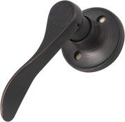 Dummy Door Handle Left Hand Oil Rubbed Bronze Lever Non Rotating Single Interior