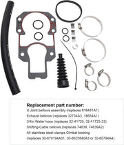 Mercruiser Alpha 1 & 2 Transom Bellows Repair Reseal Kit 30-803097T1 Stern Drive