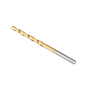3.9mm HSS Twist Drill Bits Titanium Coated Steel Straight Shank Metal 2 Pack DIY