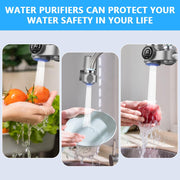 Water Filter Tap Faucet Purifier UV LED Display Kitchen Sink Filtration 2000L