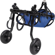 Dog Wheelchair Adjustable Rear Leg Support Mobility Cart For Injured Pets Size M