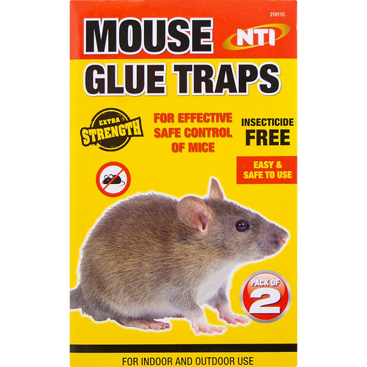 Mouse Glue Traps Indoor Outdoor Strong Rodent Catcher Sticky Boards Pack