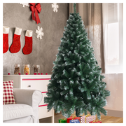6FT Iron Leg White PVC 650 Branches Christmas Tree
