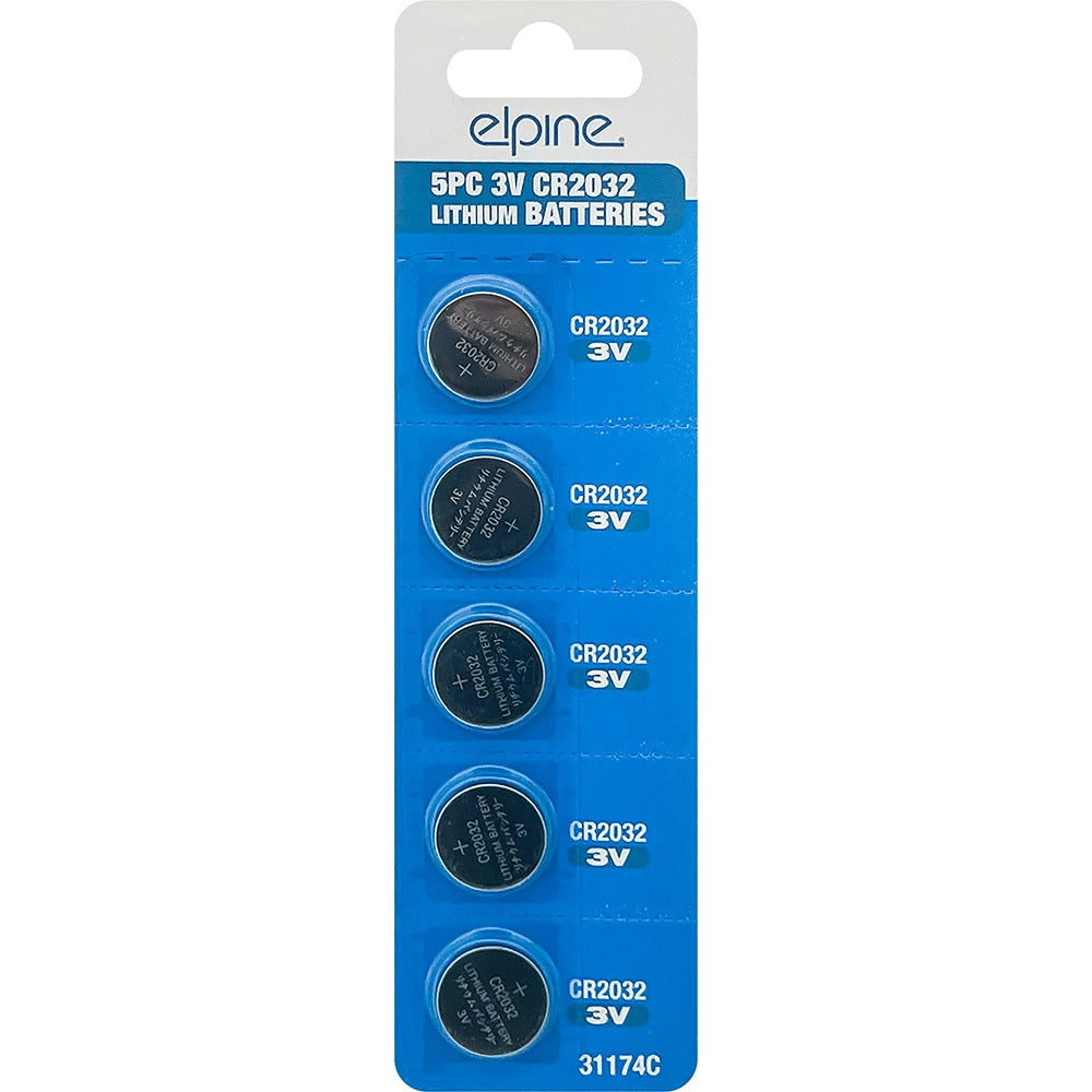 5 x CR2032 3v Lithium Coin Cell Button Batteries 2032 DL2032 Key Fob Remote Unbranded