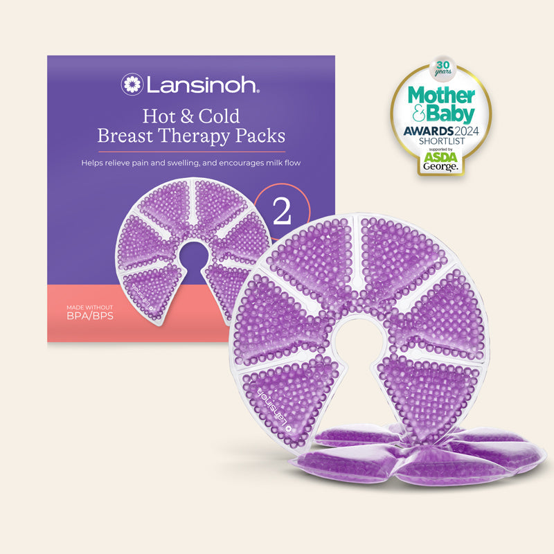 Lansinoh Thera°Pearl 3-in-1 Hot or Cold Breast Therapy Pads 2Pk Baby Products Wholesaler