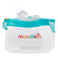 Munchkin Cool Touch Microwave Steriliser Bags, Baby Bottle Teat & Dummy Steriliser, 6 Reusable Cold Water Sterilising Unit Alternative, Baby Essentials, Newborn Essential Mini Travel
