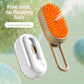 Pet Spray Comb Rechargeable Grooming Brush Steam Massage Dog Cat Fur Cleaner dealforanyoccasion