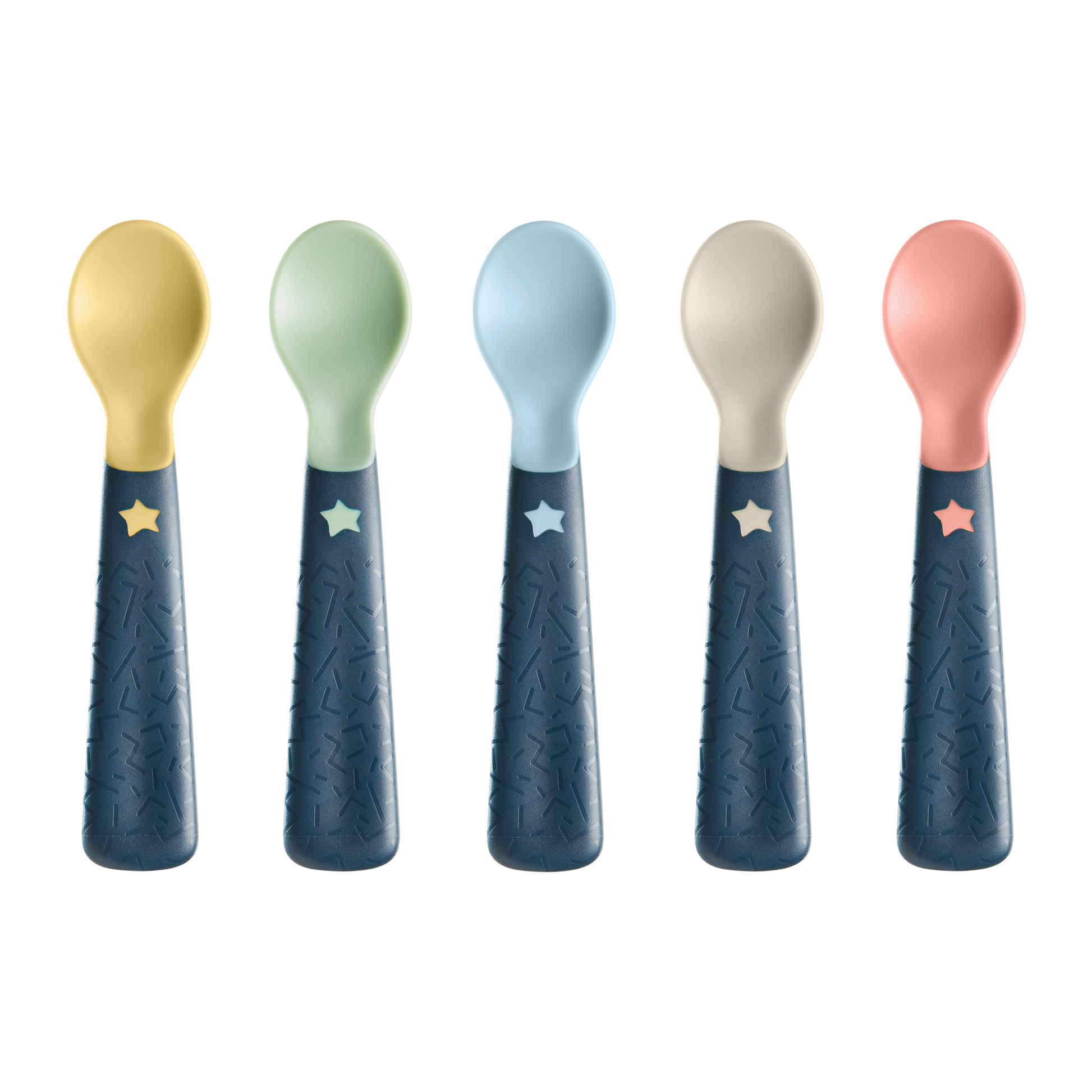 Tommee Tippee Easi Grip Self Feeding Spoons x5 Baby Products Wholesaler