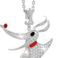 1 Carat Necklace Women 925 Sterling Silver White Diamond Pendant Jewelry Gift