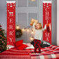 Merry Christmas Banners New Year Outdoor Indoor Door Decoration 30x180CM Hanging