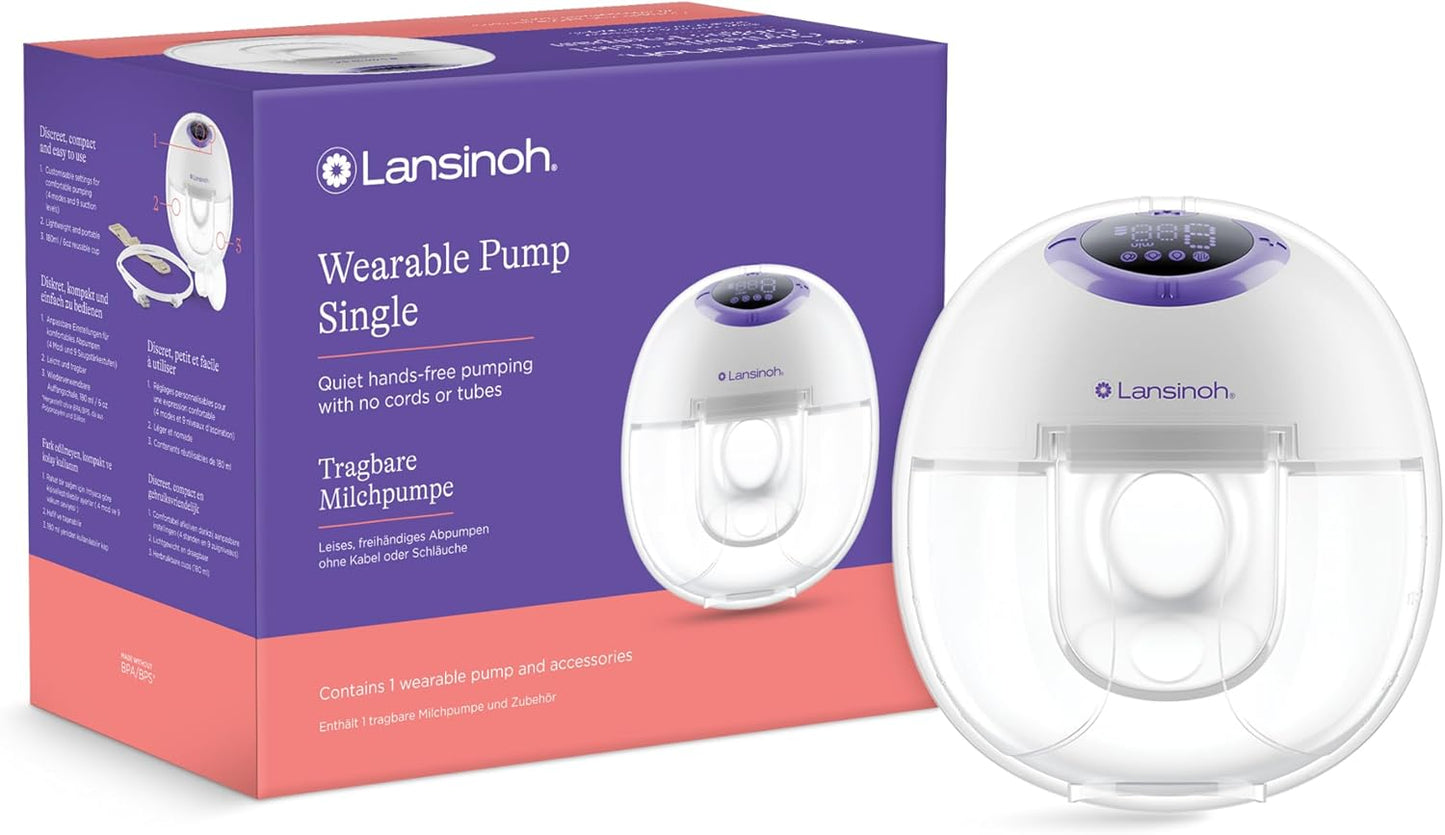 Lansinoh Electric Breast Pump Hands Free Portable Quiet Rechargeable Comfort Baby Products Wholesaler