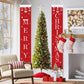 Merry Christmas Banners New Year Outdoor Indoor Door Decoration 30x180CM Hanging