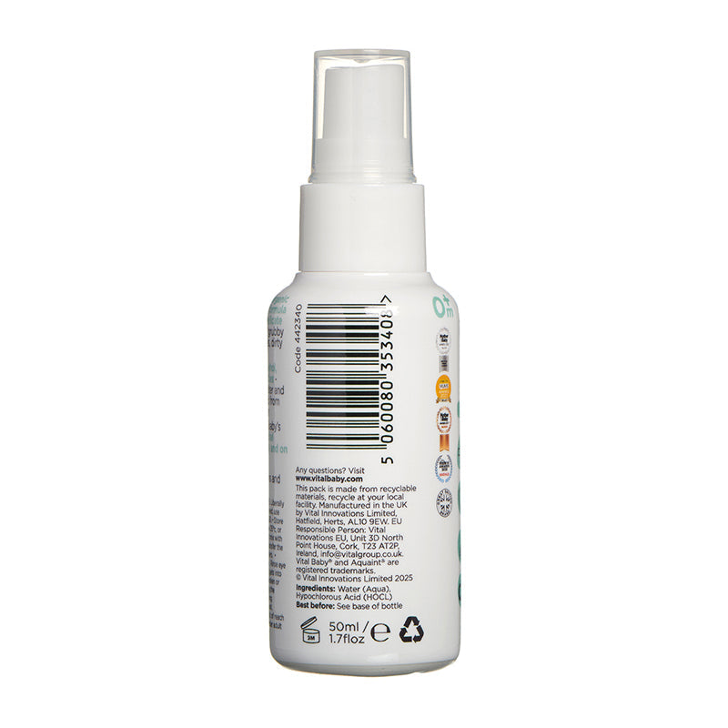 Vital Baby HYGIENE Aquaint® Sanitising Water 50ml Baby Products Wholesaler