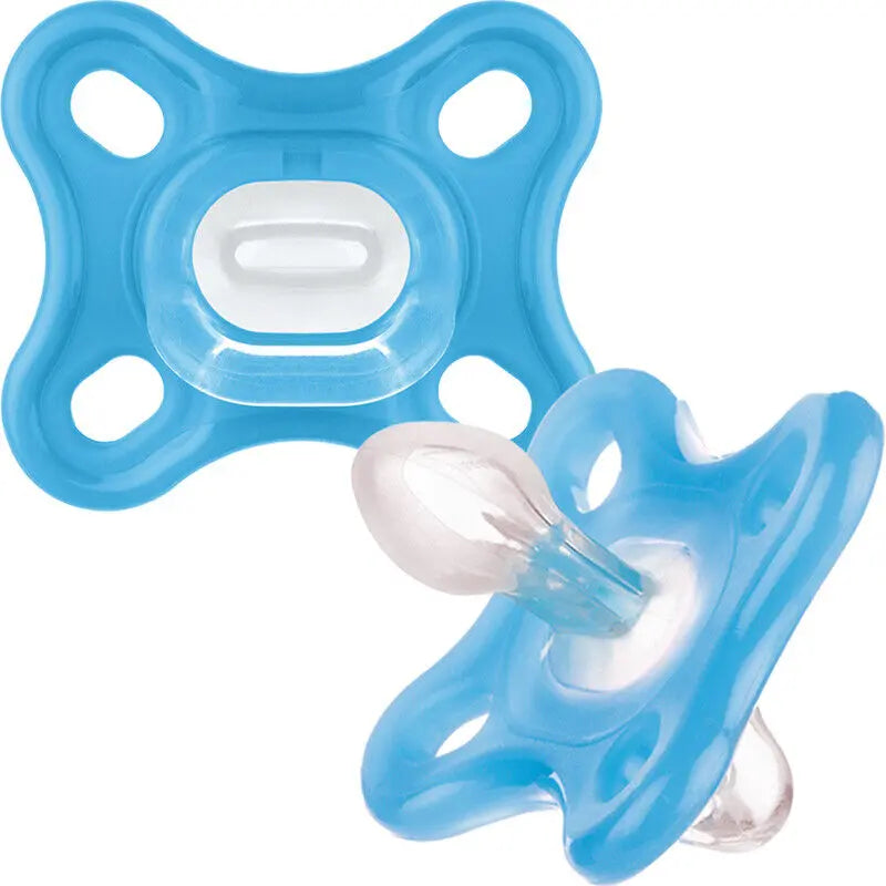 MAM Comfort Silicone Soothers Dummy Pink Blue & unisex 0m+ 2Pk Deal For Any Occasion