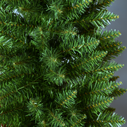 Christmas Tree 5ft Artificial Slim Pencil Pine Green 294 Tips Xmas With Stand