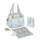 Béaba Geneva II Changing Bag Grey Blossom Baby Products Wholesaler